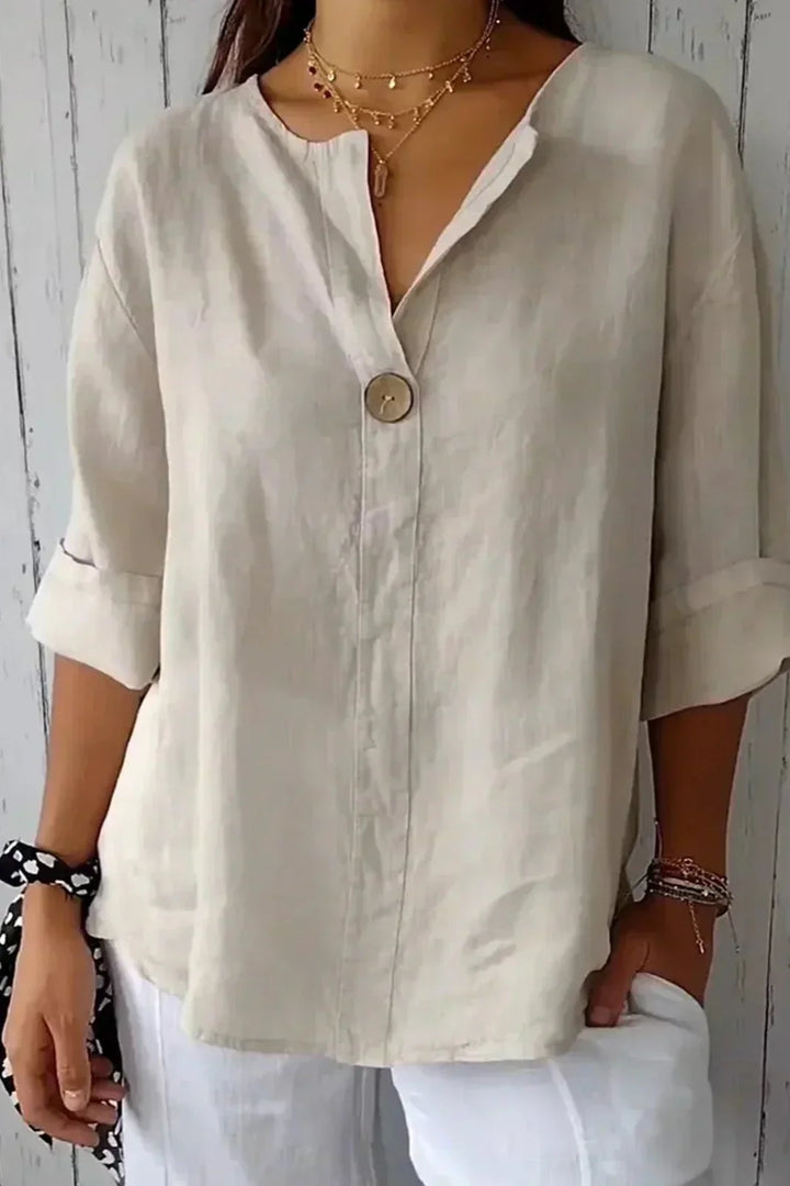 Zara | Relaxed Linen Top