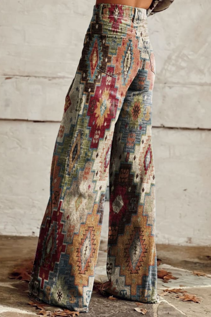 Laurie - Vintage Boho Trousers A Touch of Nostalgia in Modern Style