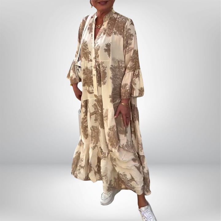 Mirone™ | Floral Maxi Dress