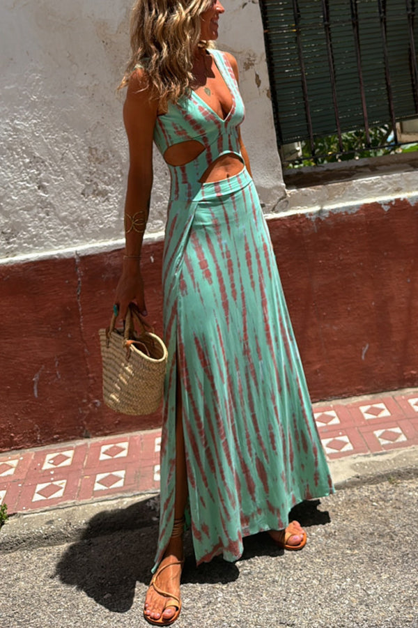 JAIMY™ | Plunge Cut-Out Dress
