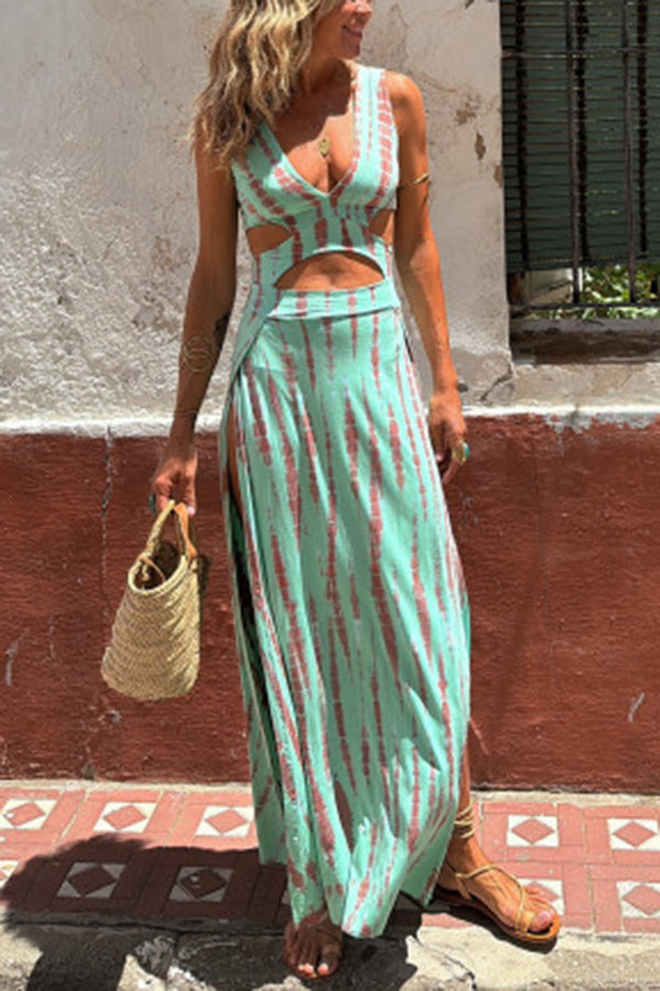 JAIMY™ | Plunge Cut-Out Dress