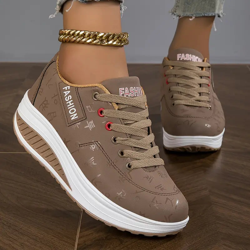 Kelly™ Support Wedge Trainers | Comfort That Complements Your Style