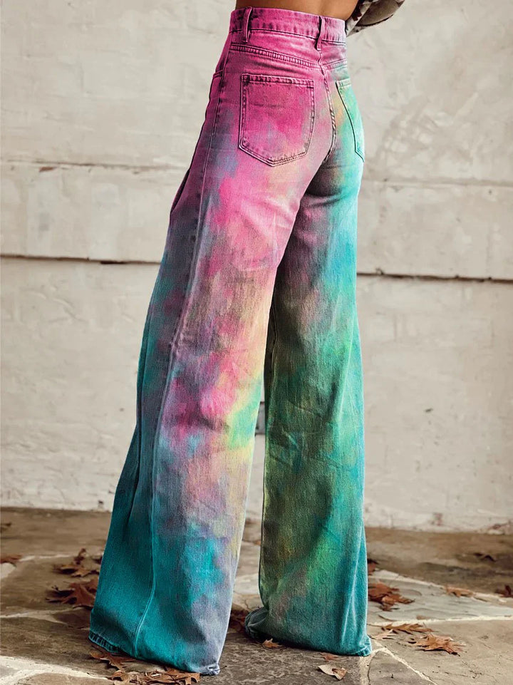 Anette - Vintage Boho Trousers A Touch of Nostalgia in Modern Style - Pants