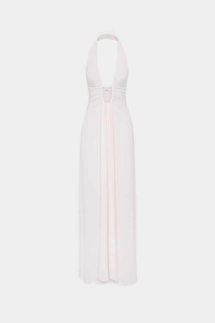 Valeria | Maxi Dress in Cupro