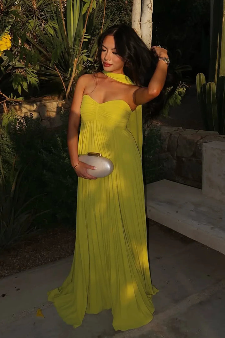 Kalina | Flared Maxi Dress