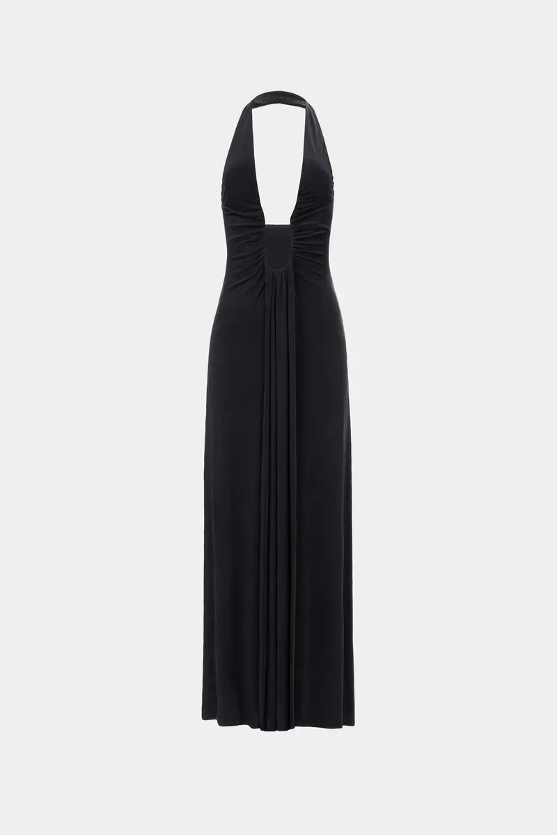Valeria | Maxi Dress in Cupro