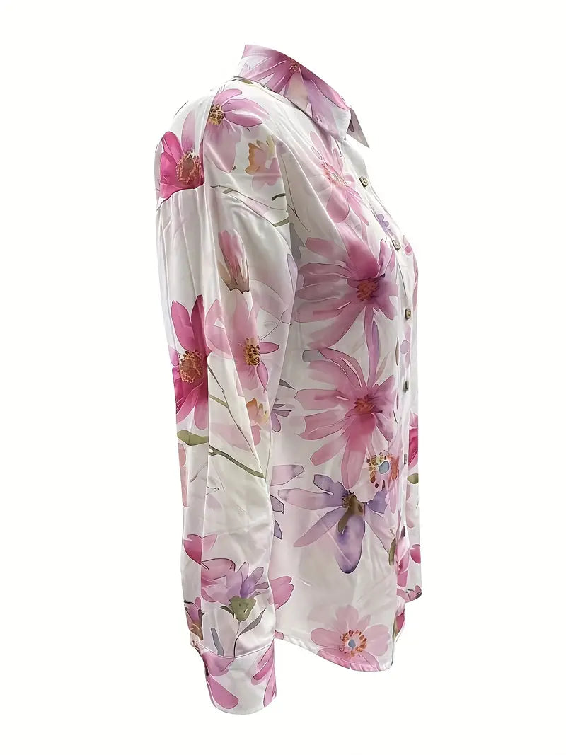 ELLIE™ | Lightweight Summer Floral Blouse