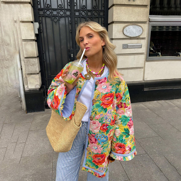 Aria - Stylish Printed Jacket - Jackets