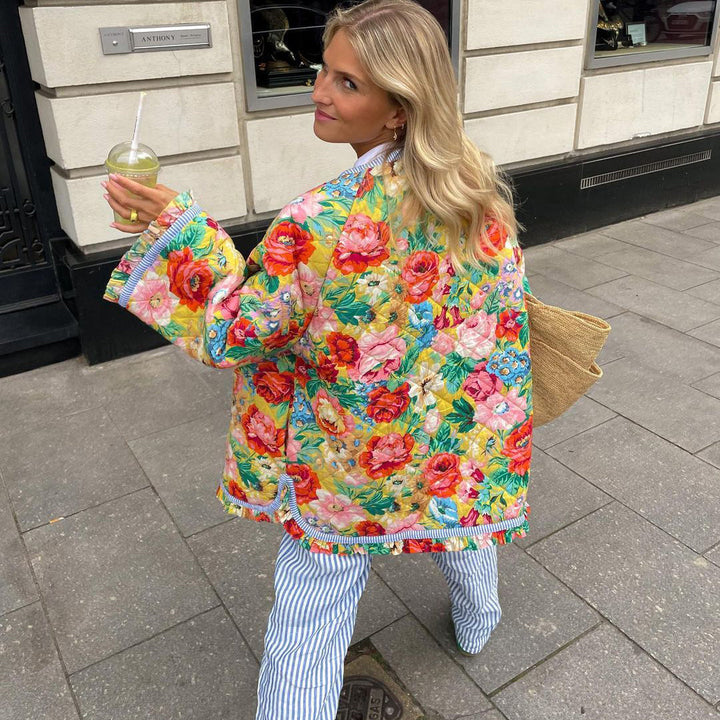 Aria - Stylish Printed Jacket - Jackets