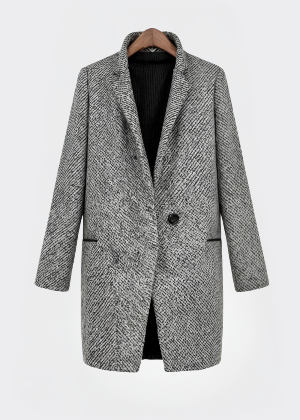 Audrey - Houndstooth Coat