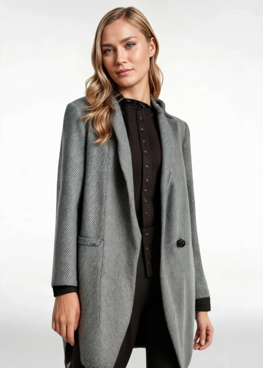 Audrey - Houndstooth Coat