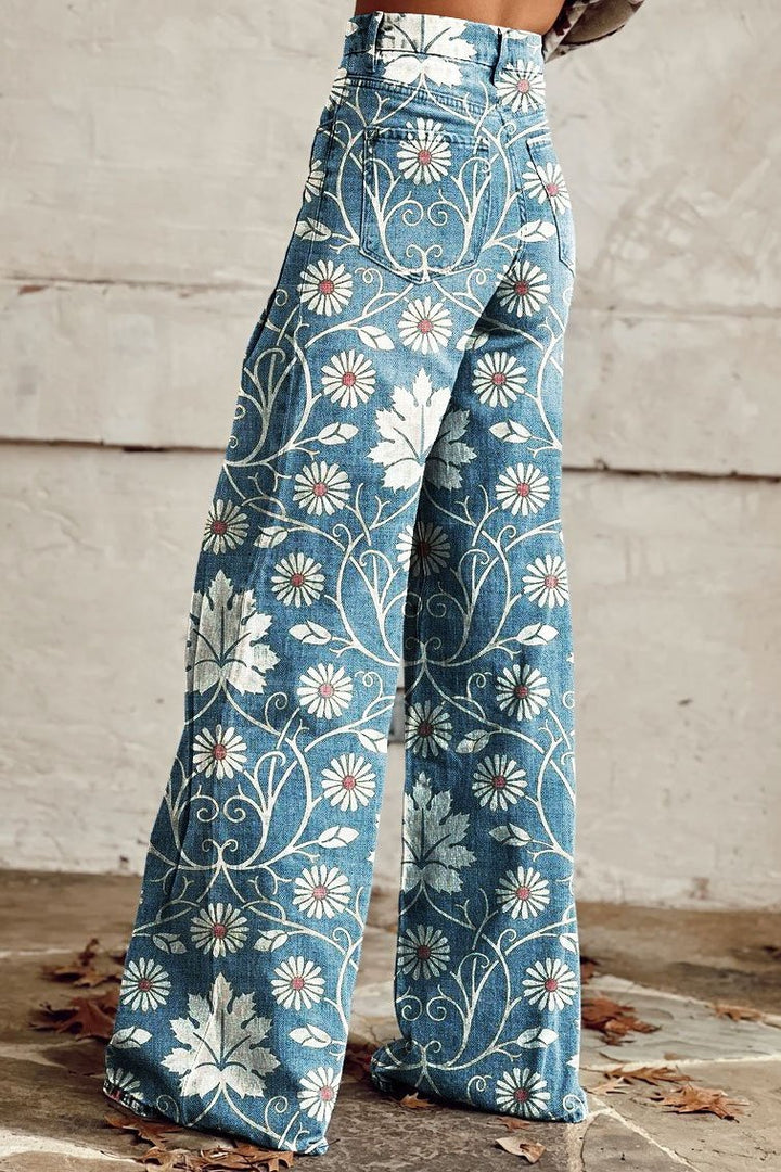 Belinda - Vintage Boho Trousers - Pants