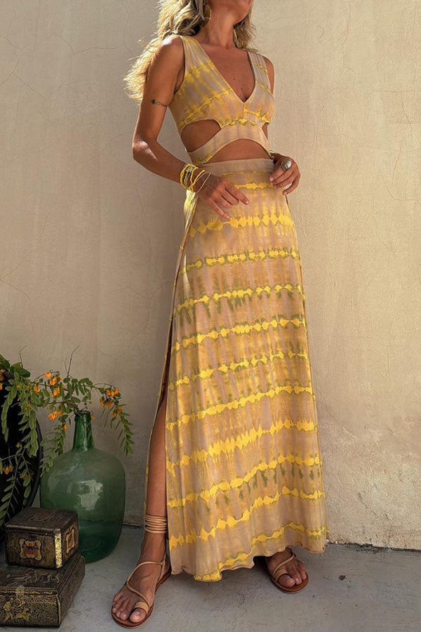 JAIMY™ | Plunge Cut-Out Dress