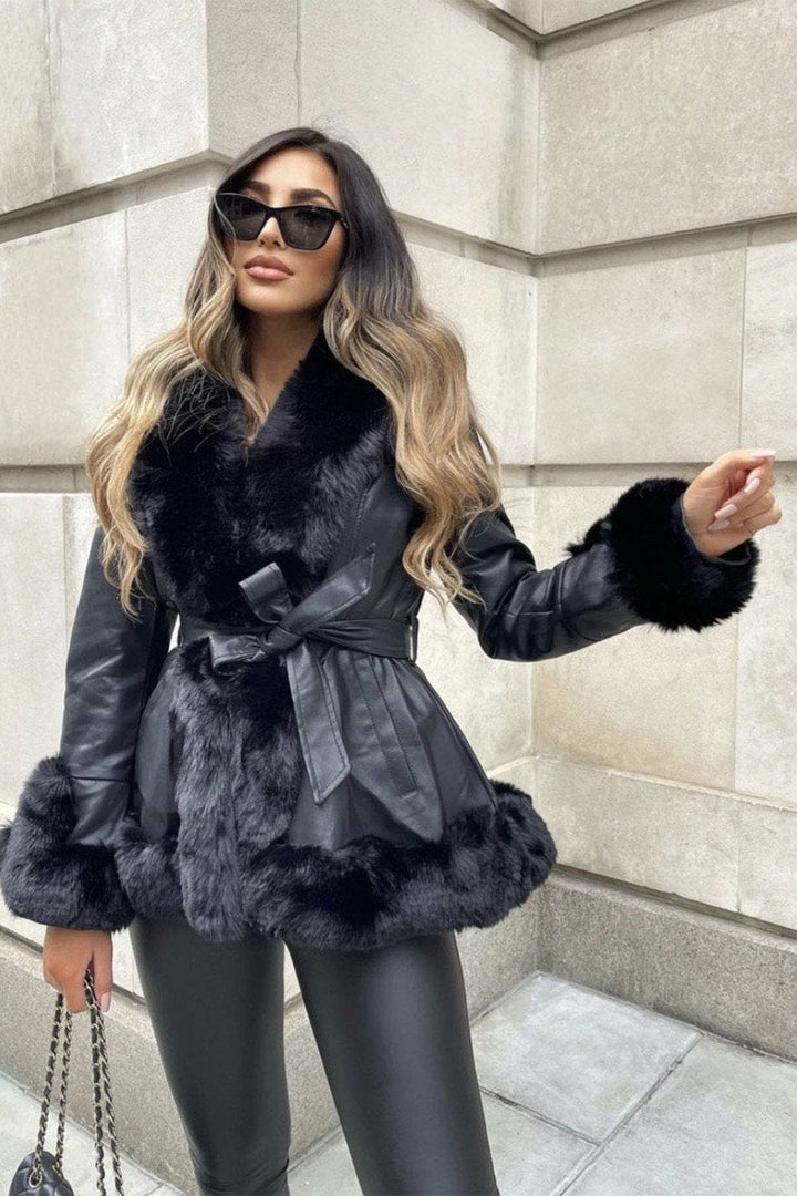 Debra - Winter Coat With Hood - Winter Coat