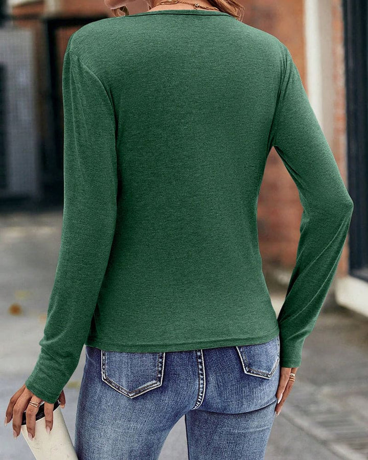 Eleonora - Long-Sleeved Shirt - Shirts & Tops