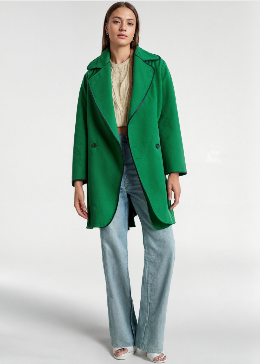 Elowen - Classic Jacket - Green / M