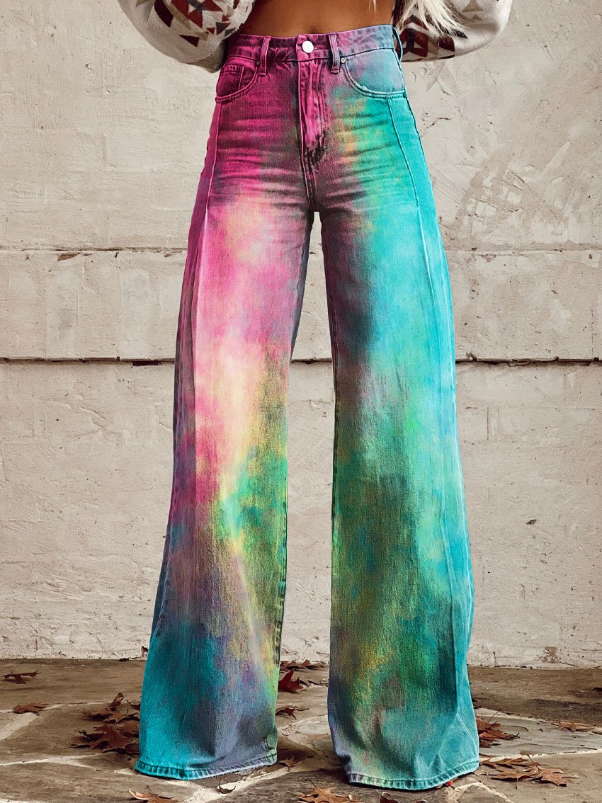 Anette - Vintage Boho Trousers A Touch of Nostalgia in Modern Style - S - Pants