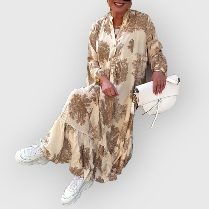 Mirone™ | Floral Maxi Dress