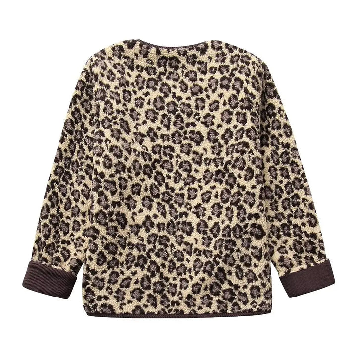 Isabella - Make A Fashion Statement With This Leopard Jacket - Winter jacket