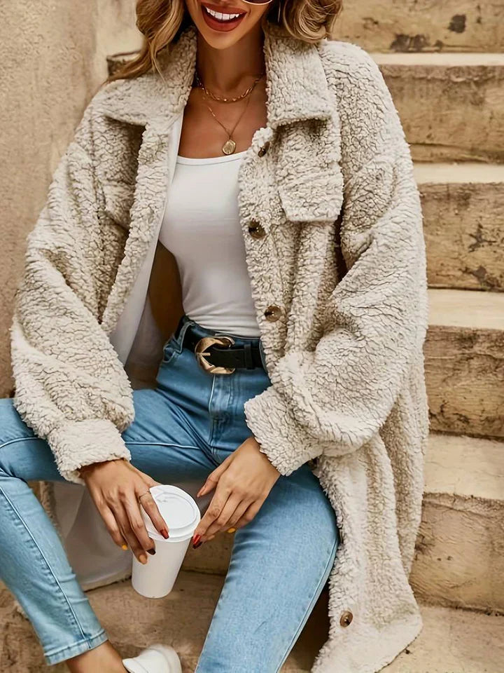 Ivana - Comfy Teddy Jacket