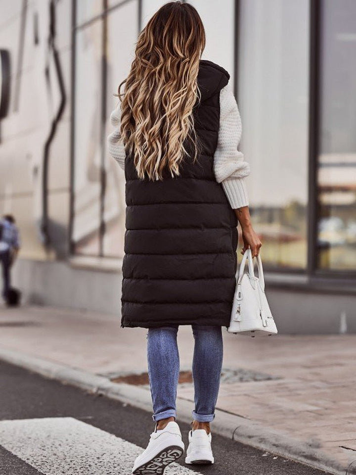 Jasmine - Knee-length Waist Coat Just To Give Your Outfit That Little Extra