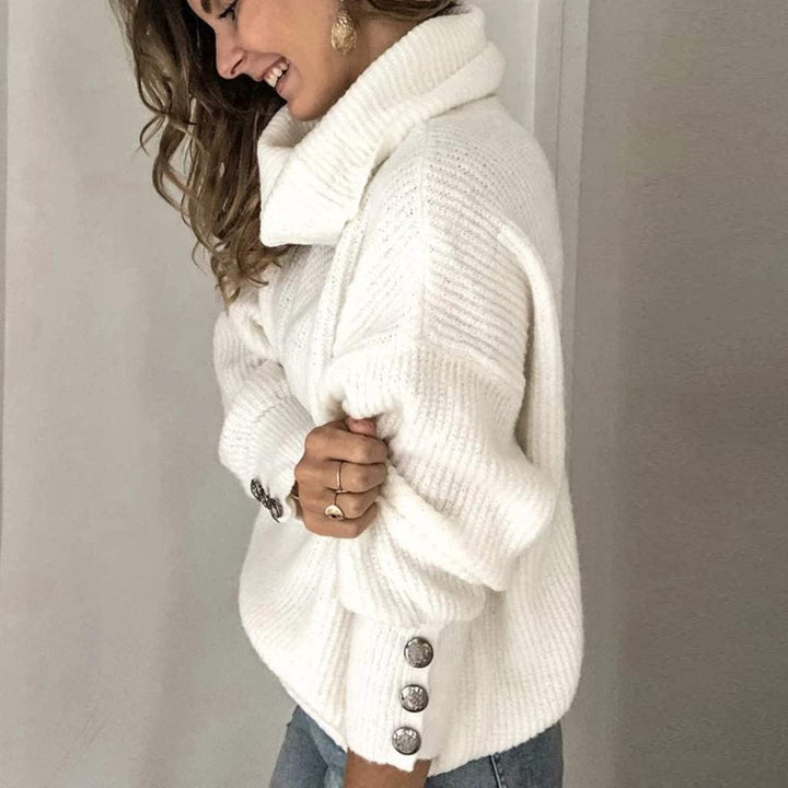 Jastina - Warm Turtleneck Sweater - Sweater