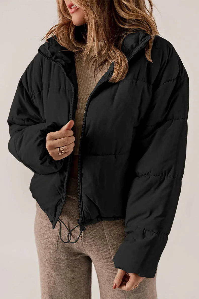 Jheriza - Puffer Jacket - Black / XS - Puffer Jacket