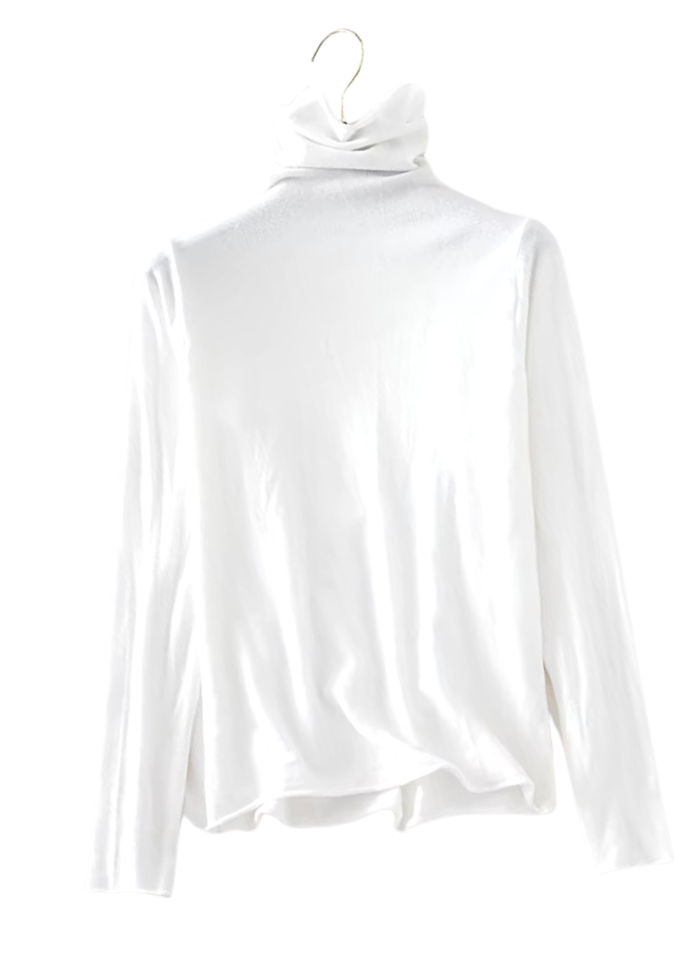 Josephina - Classic Turtleneck - White / One Size