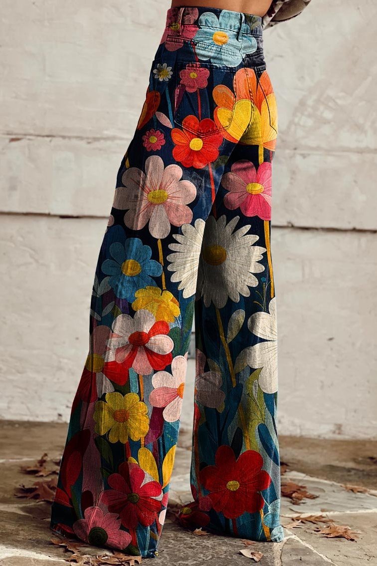 Midge - Vintage Boho Trousers A Touch of Nostalgia in Modern Style