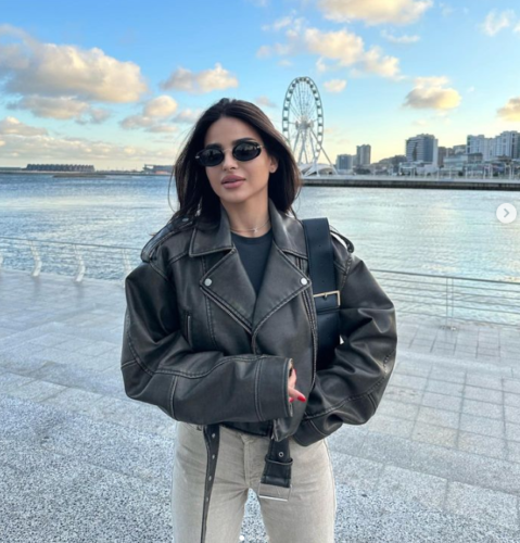 Julia - Stylish Leather Jacket for Timeless Elegance and Comfort - Black / S