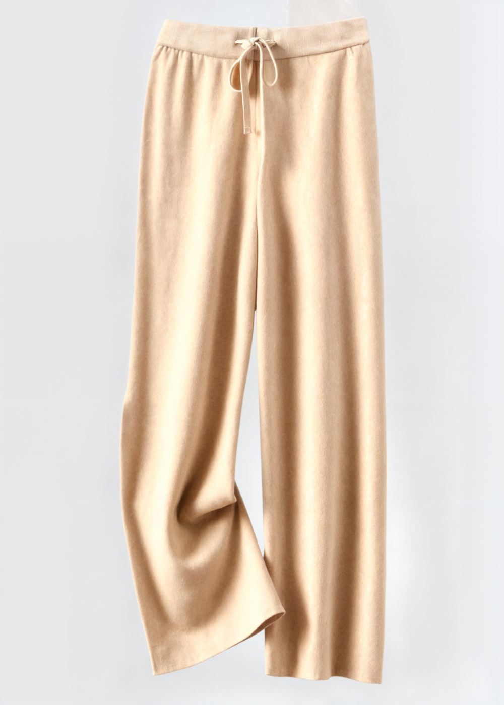 Lyra - Cashmere Pants - Beige / S
