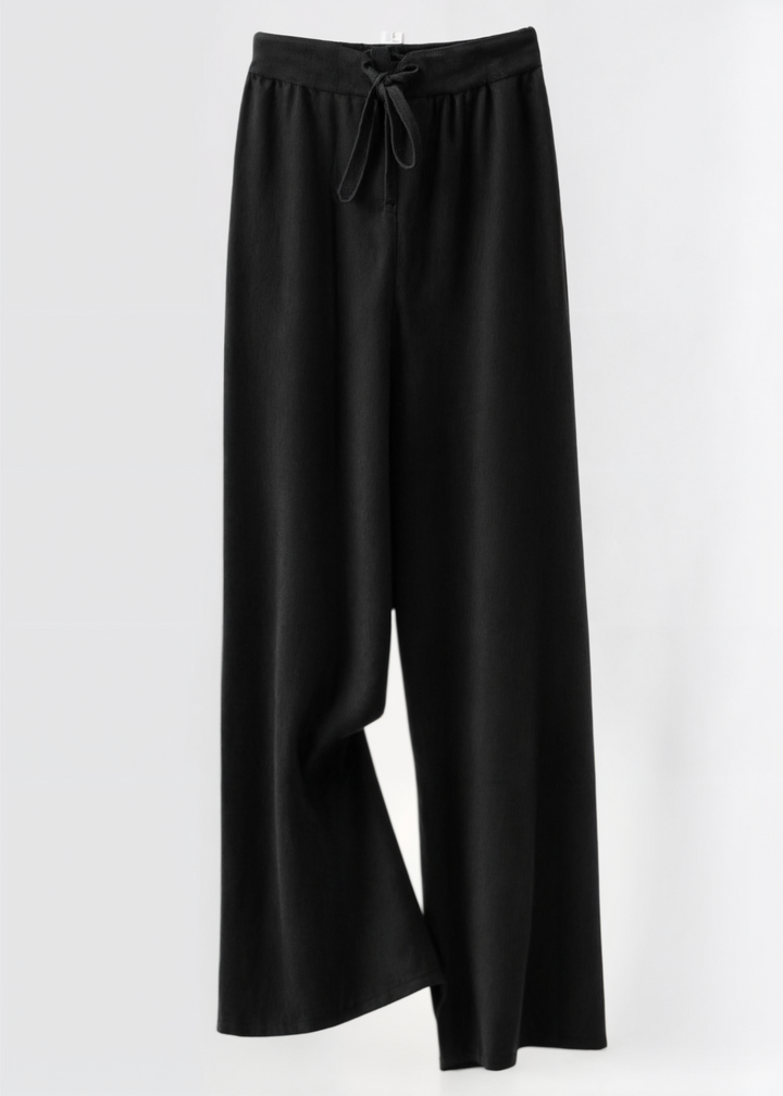 Lyra - Cashmere Pants - Black / S
