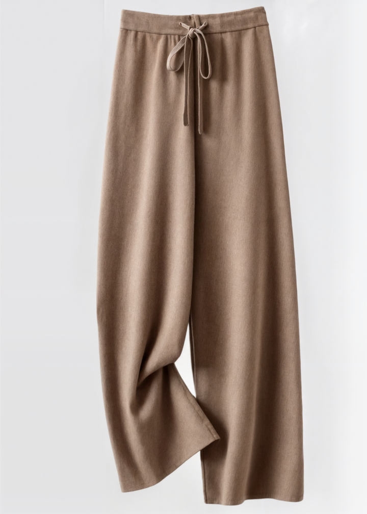 Lyra - Cashmere Pants - Camel / S