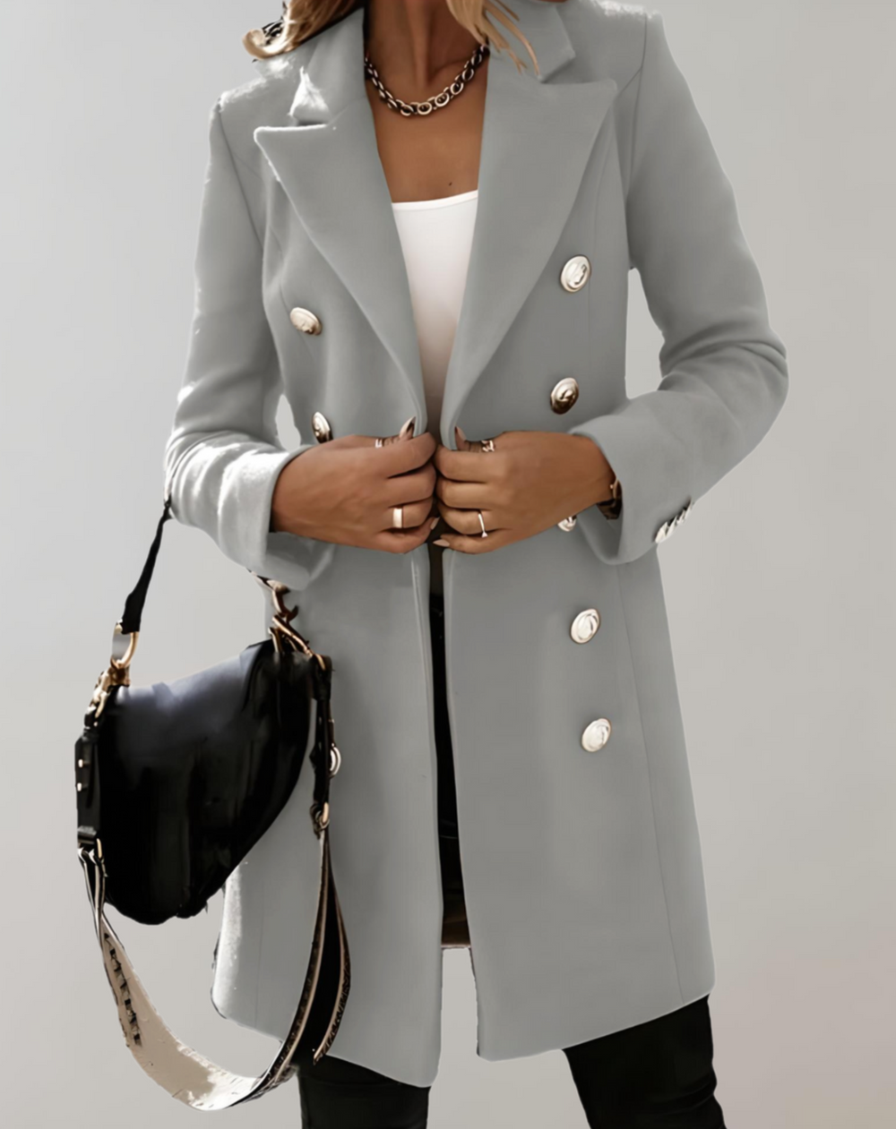 Madison - Everyday Trenchcoat - Grey / XS - Madison - Everyday Trenchcoat