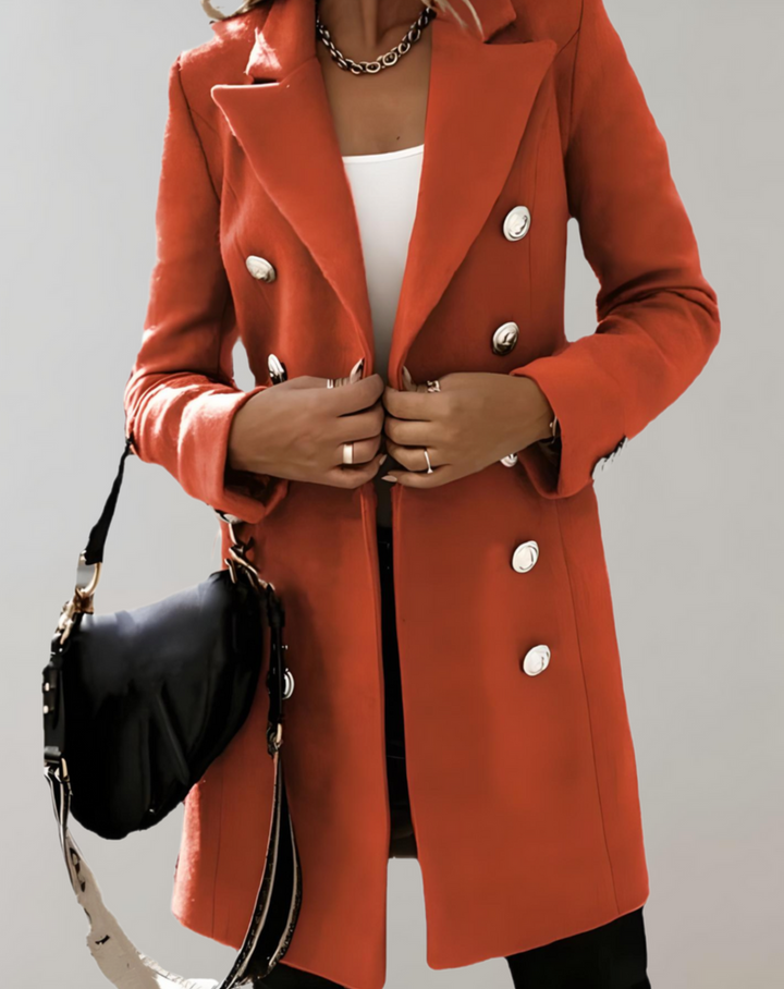 Madison - Everyday Trenchcoat - Orange Red / XS - Madison - Everyday Trenchcoat