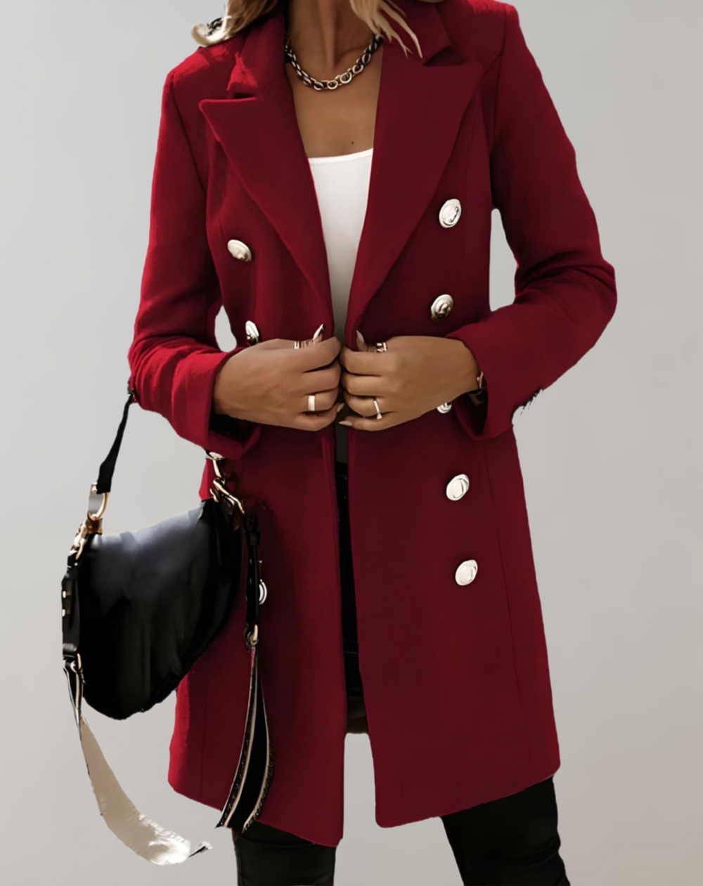 Madison - Everyday Trenchcoat - Whine Red / XS - Madison - Everyday Trenchcoat