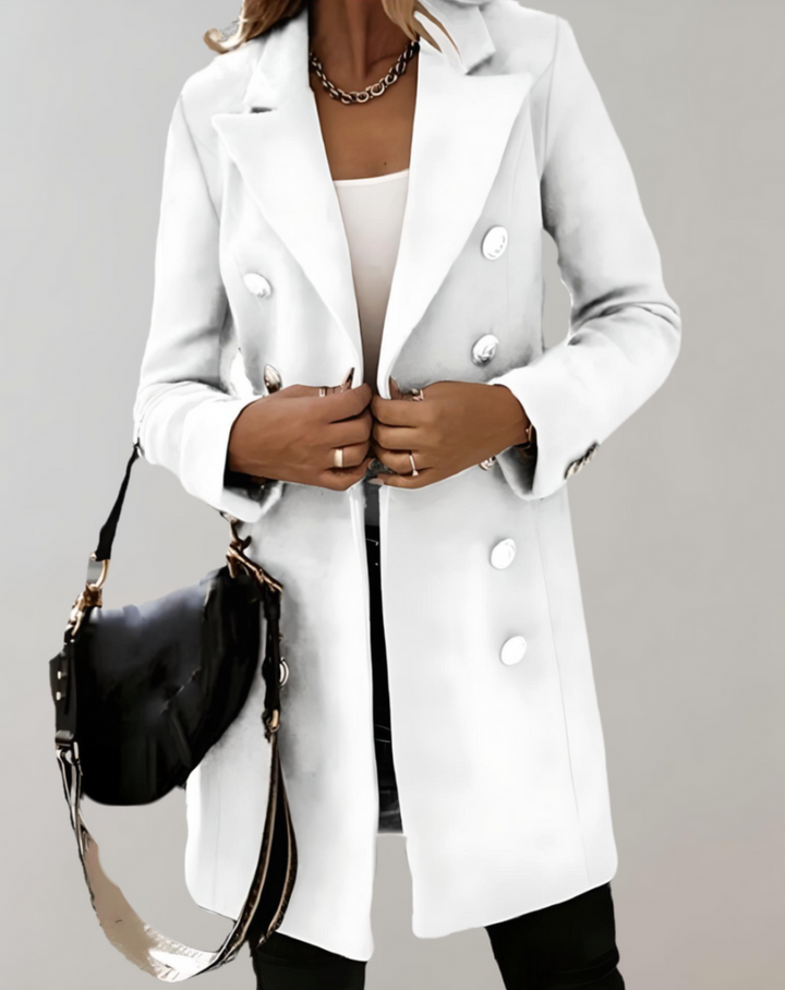 Madison - Everyday Trenchcoat - White / XS - Madison - Everyday Trenchcoat