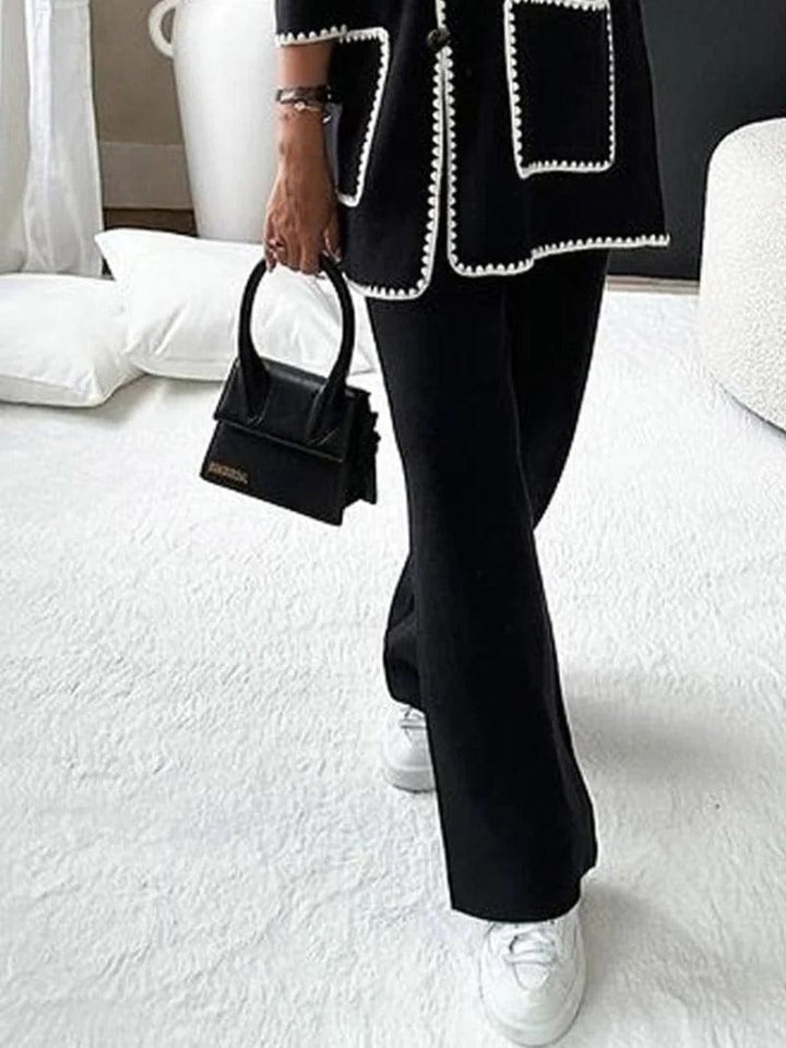 Meggie - Casual Elegance With This Comfort Two-Piece Set