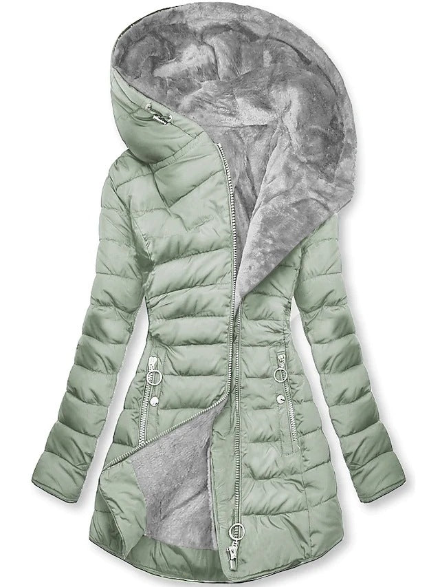Stylish High Quality Jacket - Mila - Light green / XS - Winter jacket