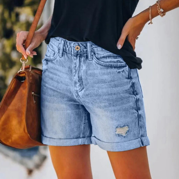 Natalya - Denim Shorts - Denim Shorts