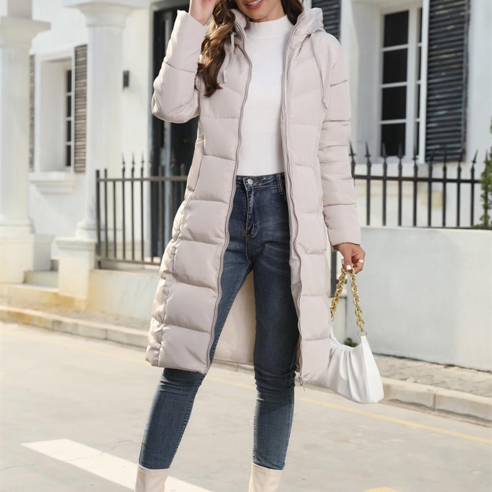 Paula - Stylish Puffer Jacket To Complete Your Perfect Winterlook - Beige / M