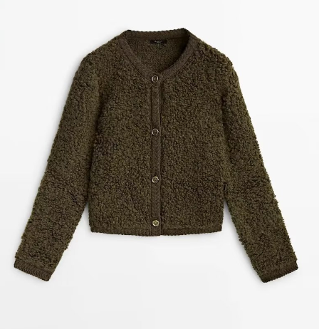 Rasida - Lambswool Vest - Green / XS - Cardigan
