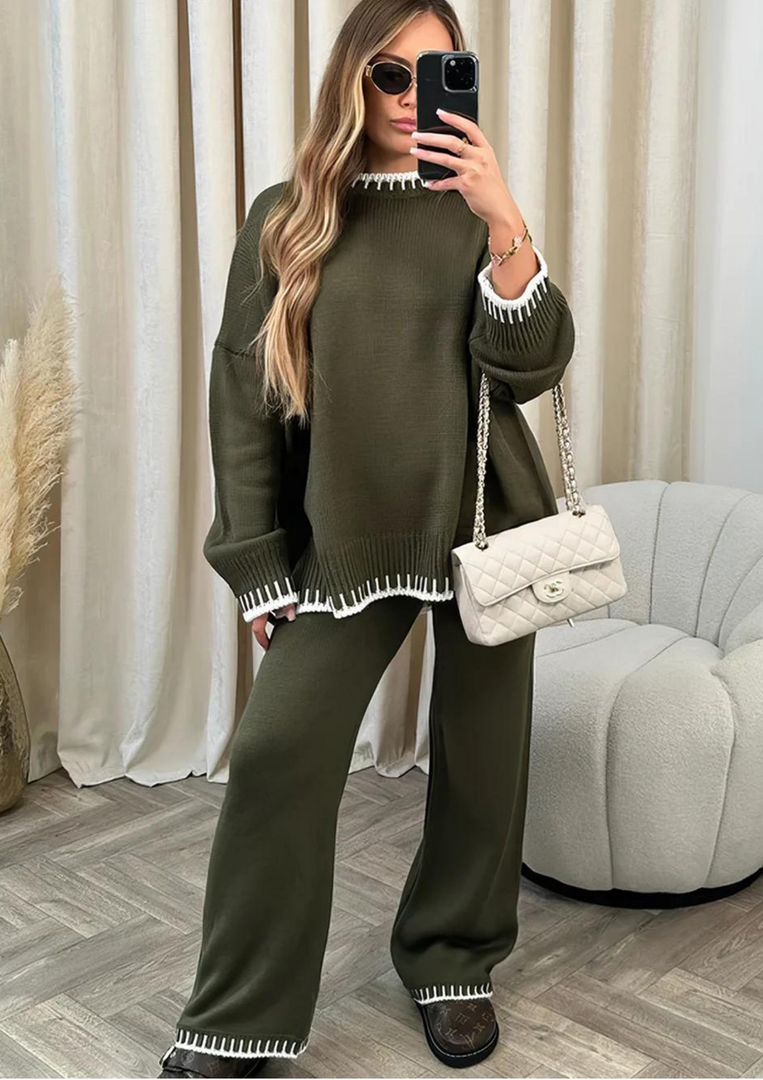 Rosie - Comfy set - Green / S