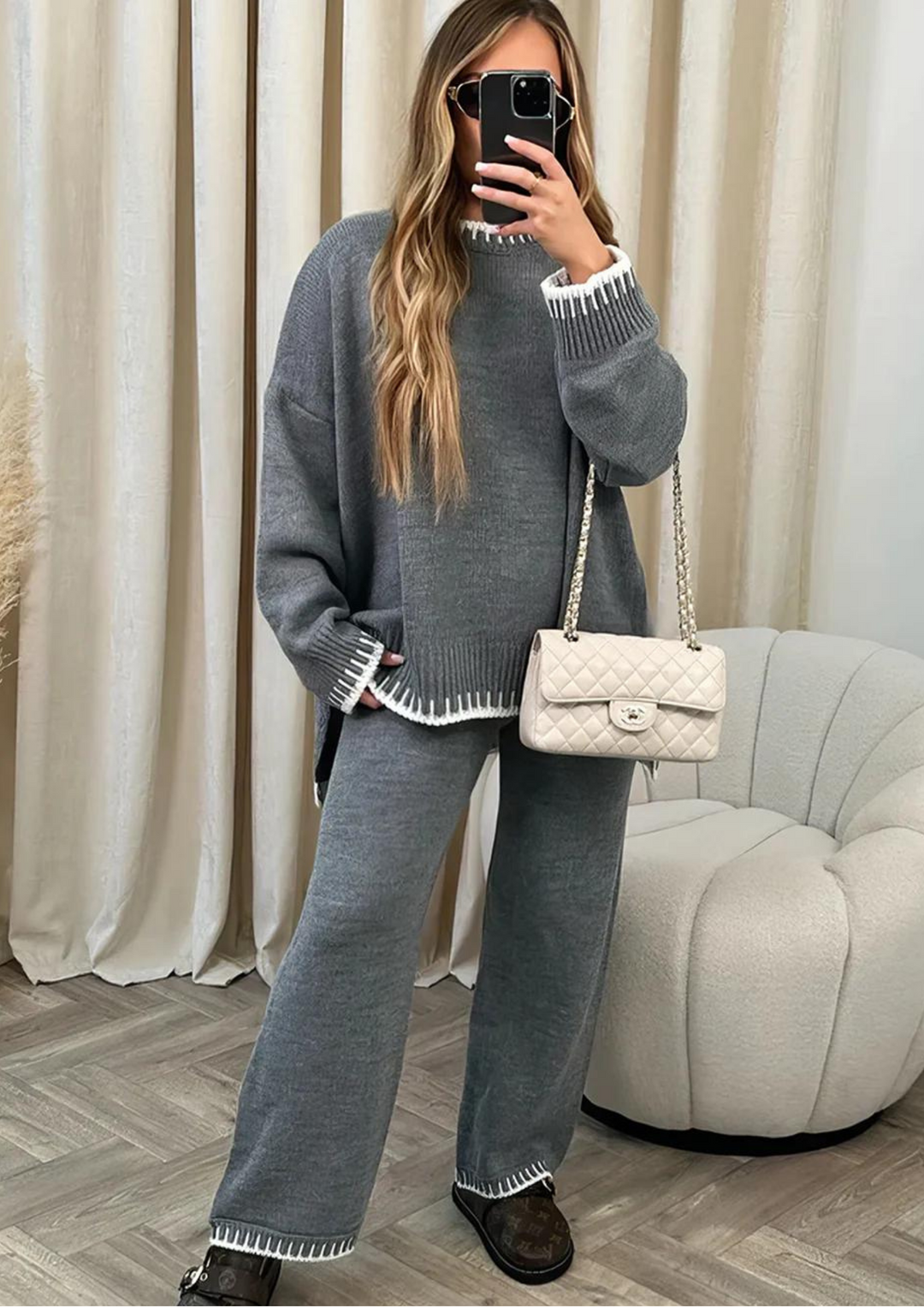 Rosie - Comfy set - Grey / S