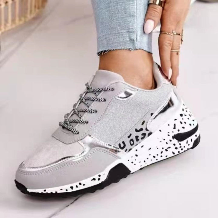 Senna - Comfortable Trainers That Boost Your Confidence - Silver / 35
