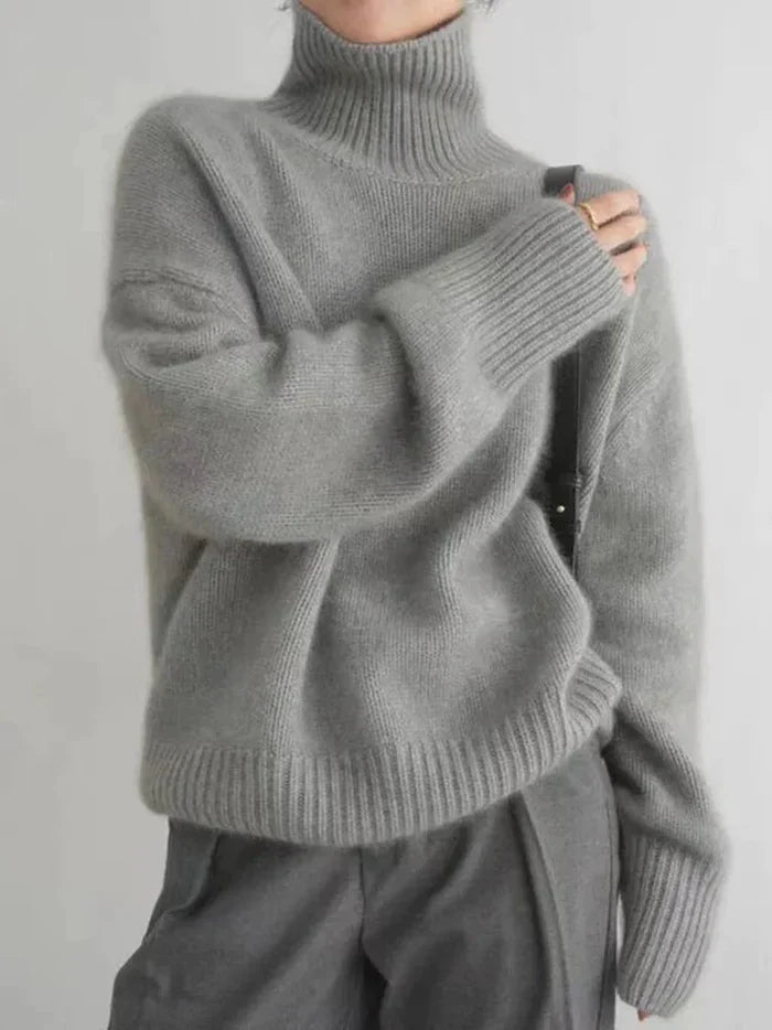 Sofia - Cashmere Turtleneck Jumper