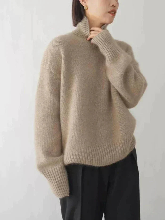 Sofia - Cashmere Turtleneck Jumper