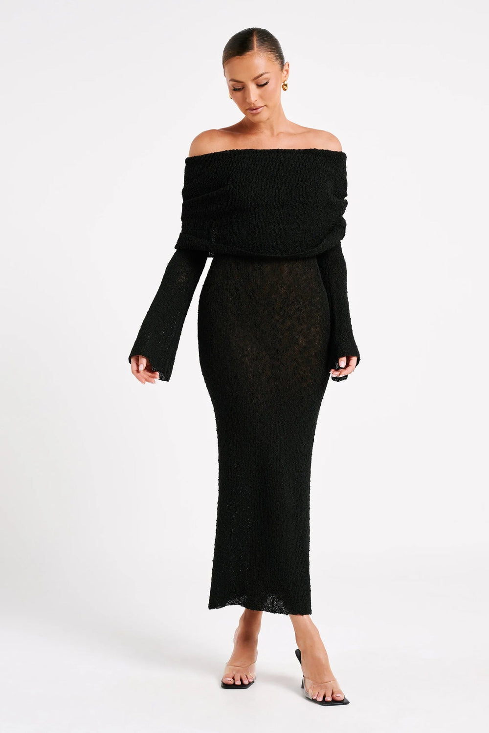 Sophie - Off-Shoulder Maxi Dress