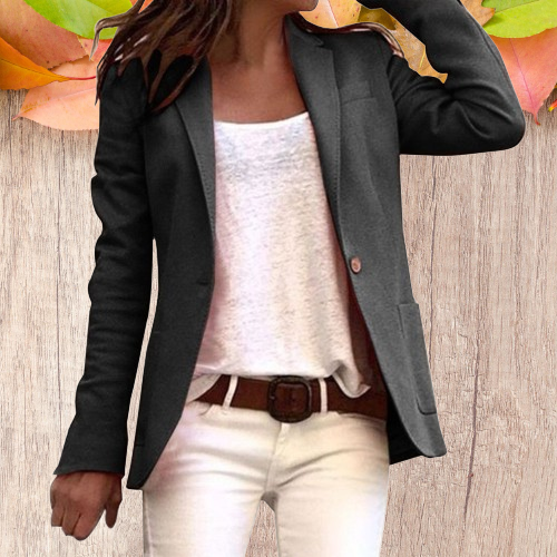 Tracie - Slimfit Blazer - Black / S - Blazer